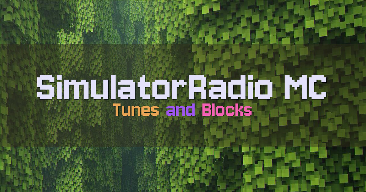SimulatorRadio MC Survival Minecraft server