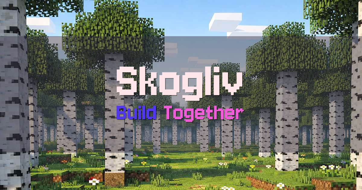 Skogliv Survival Minecraft server