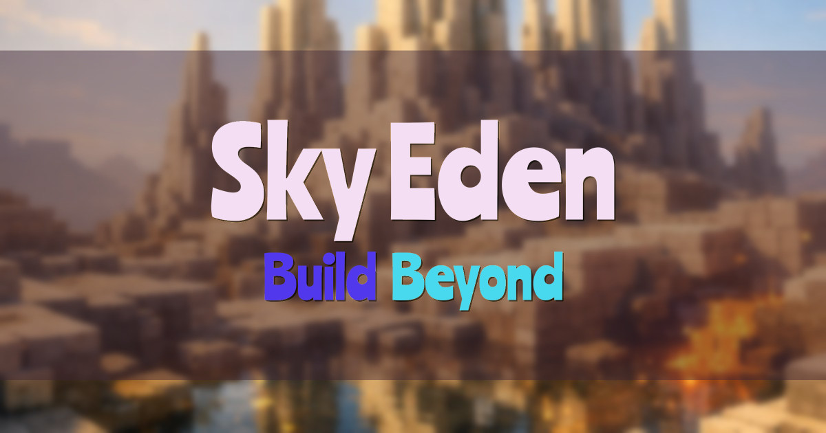 Sky Eden Survival Minecraft server