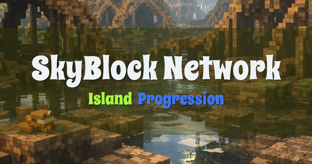 SkyBlock Network Skyblock Minecraft server