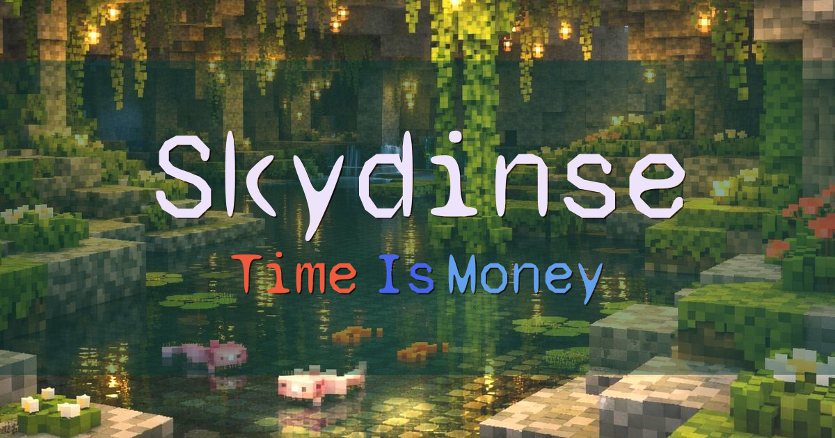 Skydinse Network Minecraft server