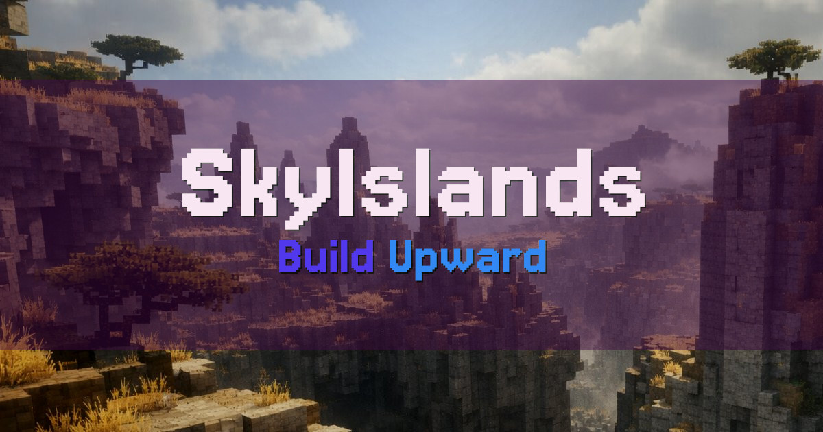SkyIslands Skyblock Minecraft server