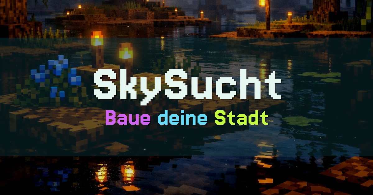 SkySucht Survival Minecraft server