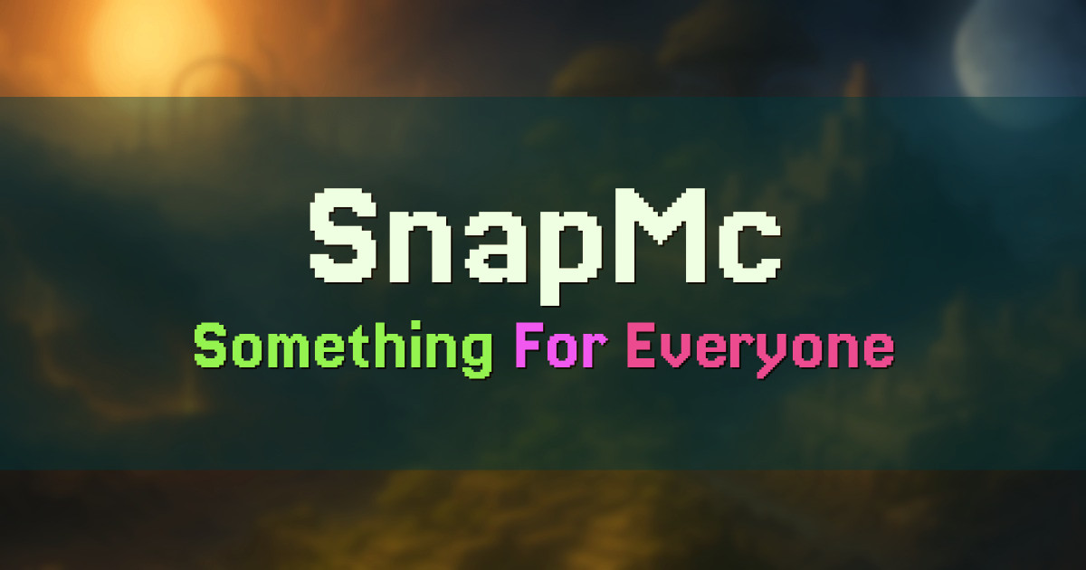 SnapMc Network Minecraft server