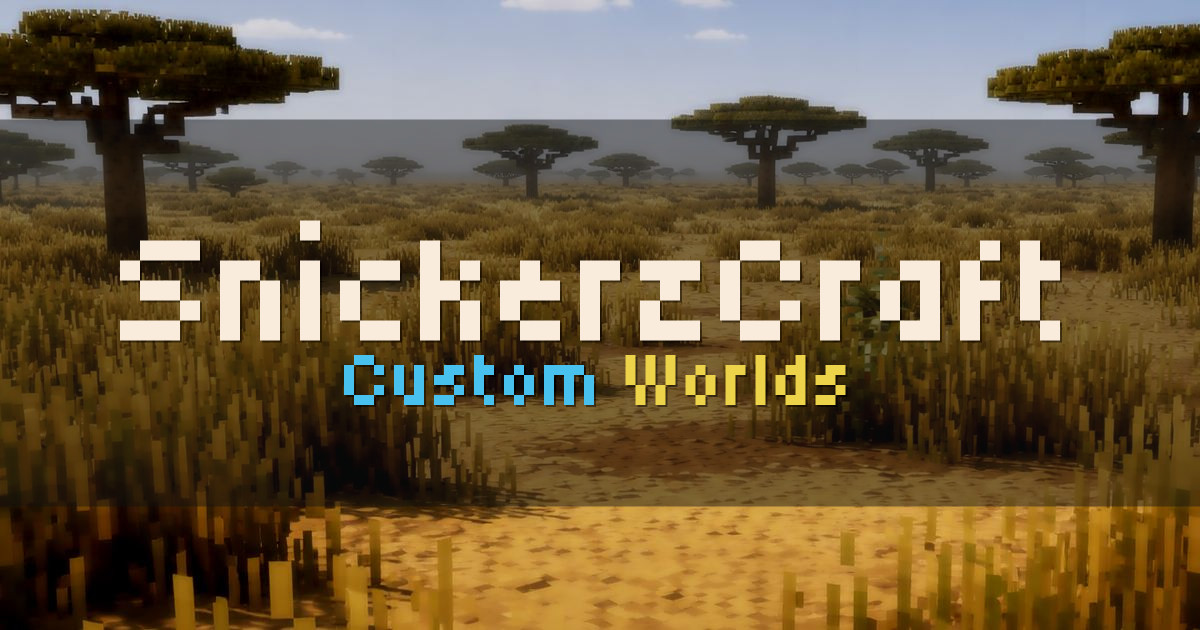 SnickerzCraft Survival Minecraft server
