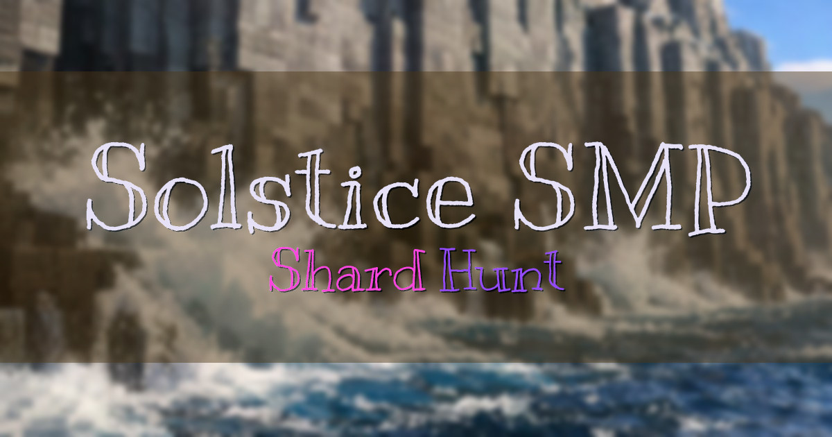 Solstice SMP Factions Minecraft server