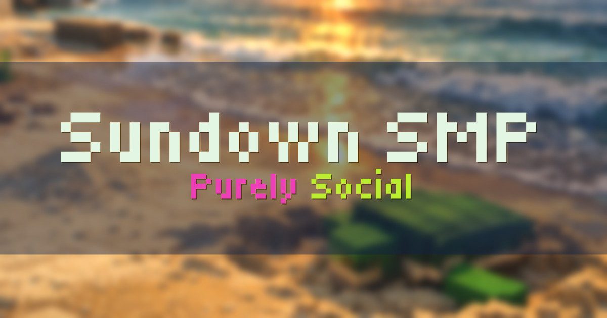 Sundown SMP Vanilla Minecraft server