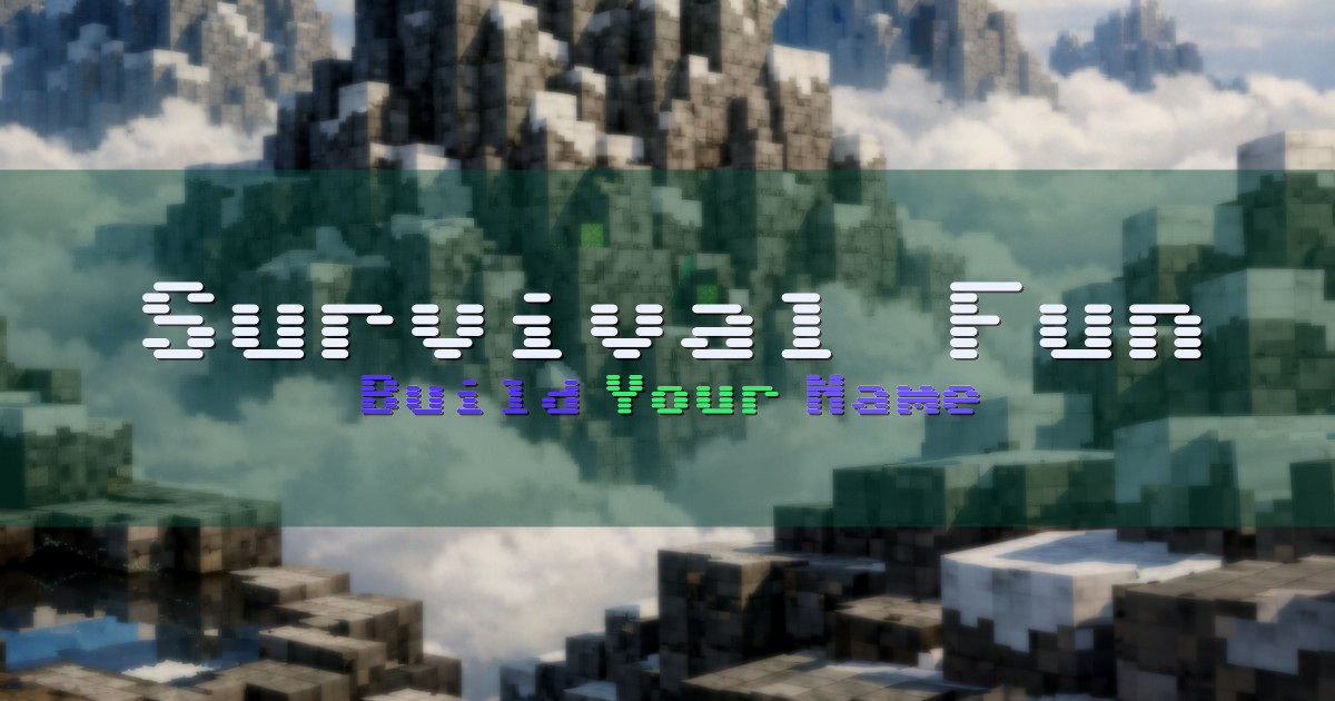 Survival Fun Survival Minecraft server