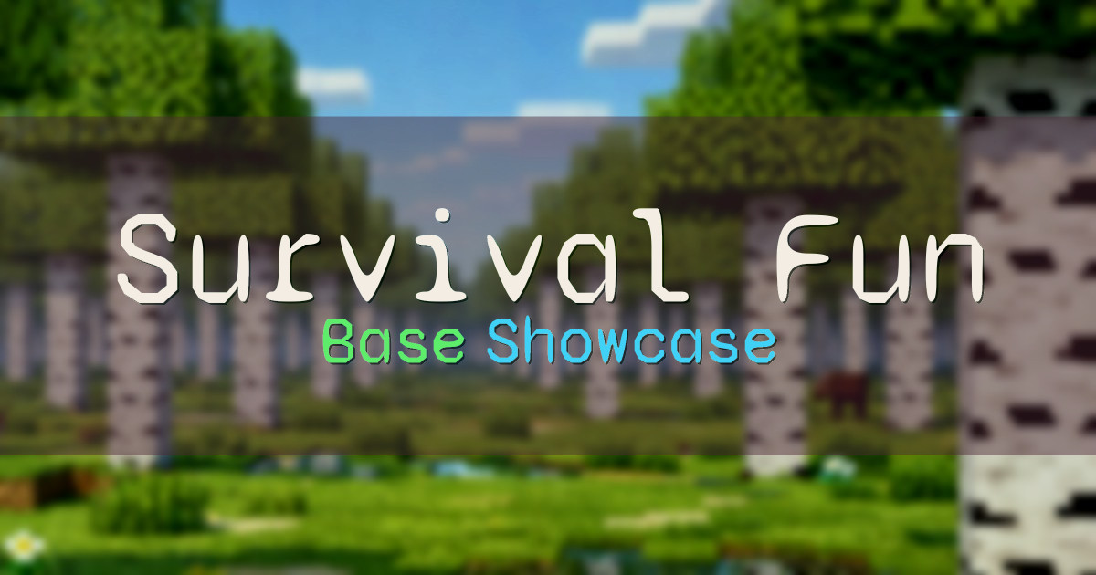 Survival Fun Vanilla Minecraft server