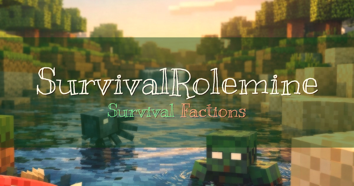 SurvivalRolemine Network Minecraft server