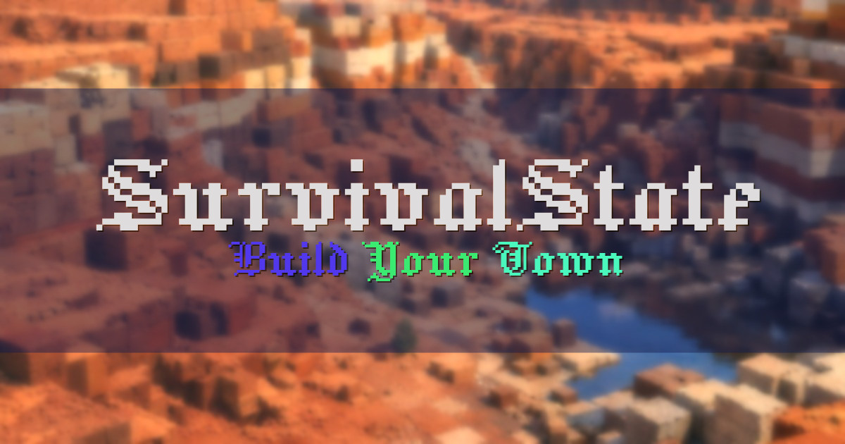 SurvivalState Towny Minecraft server