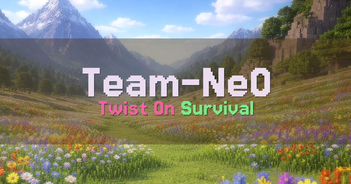 Team-NeO Network Minecraft server