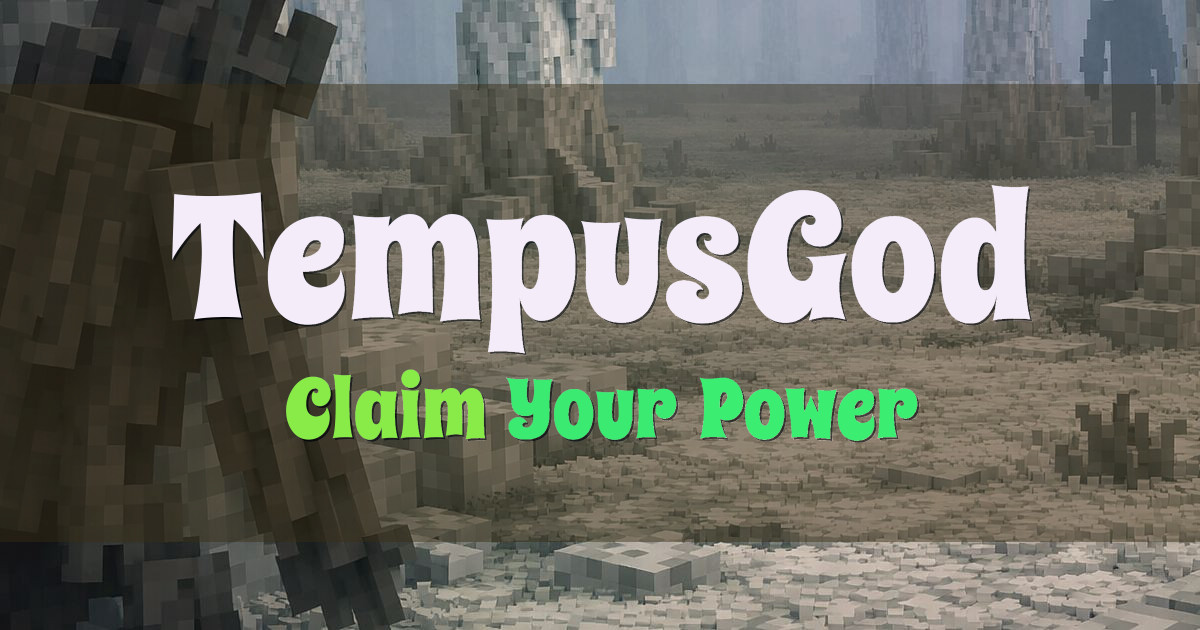 TempusGod Factions Minecraft server