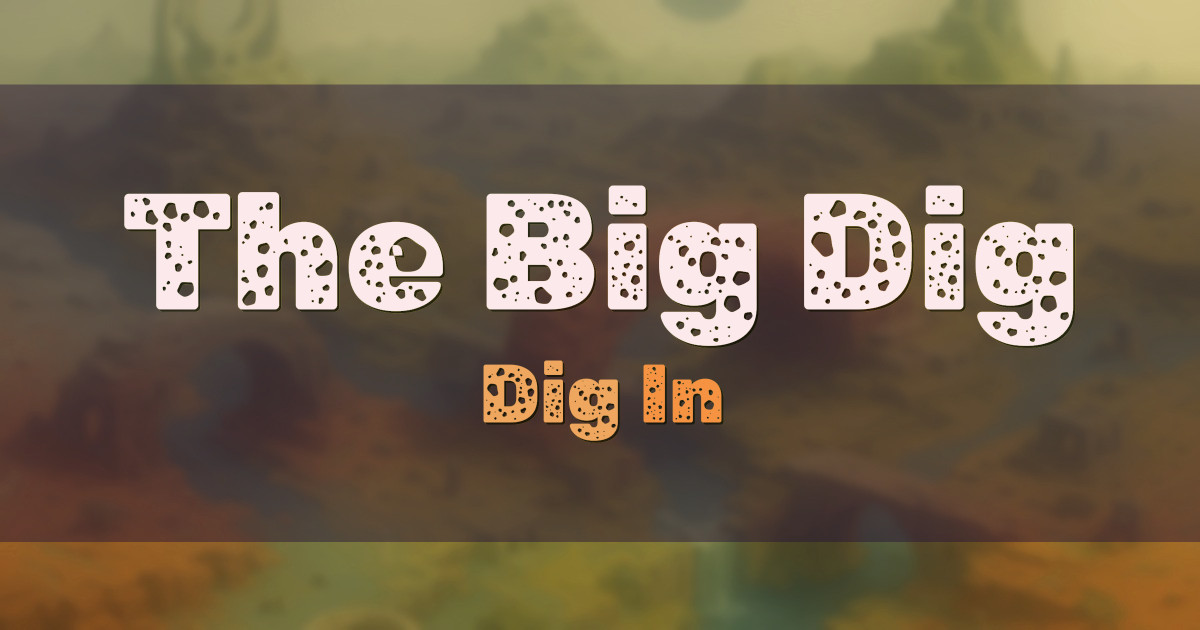 The Big Dig Factions Minecraft server