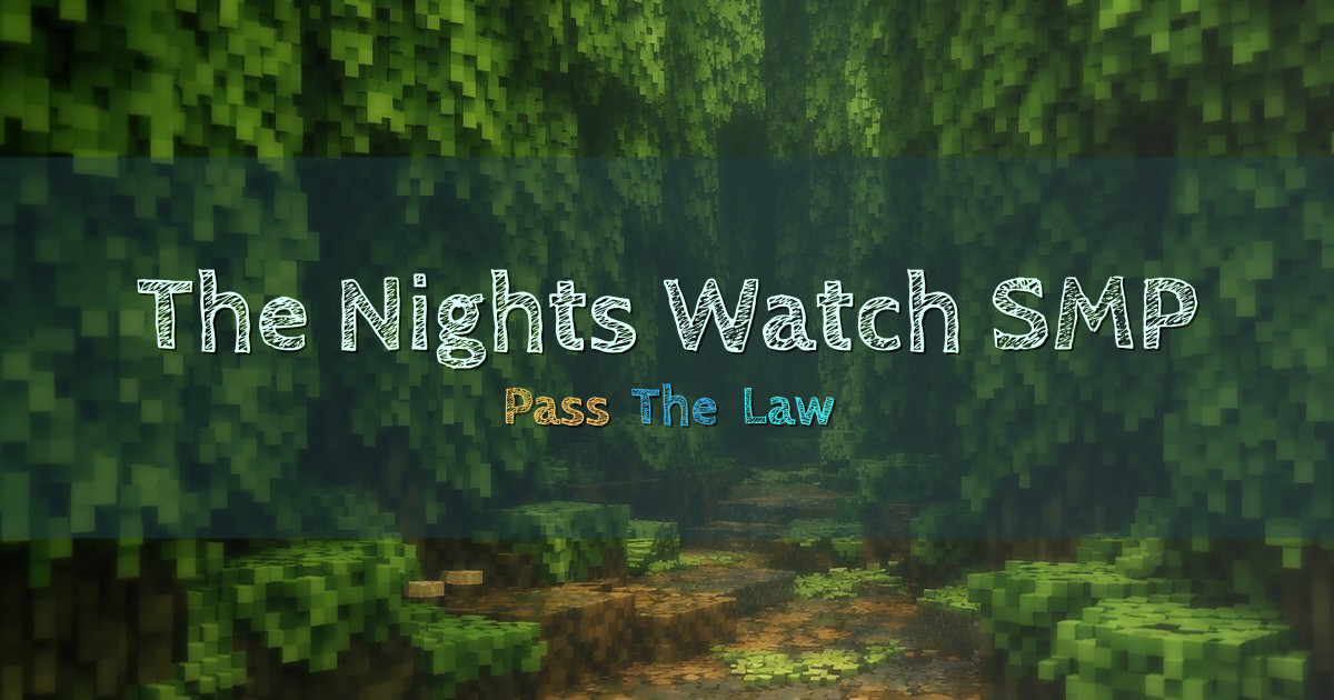 The Nights Watch SMP Roleplay Minecraft server