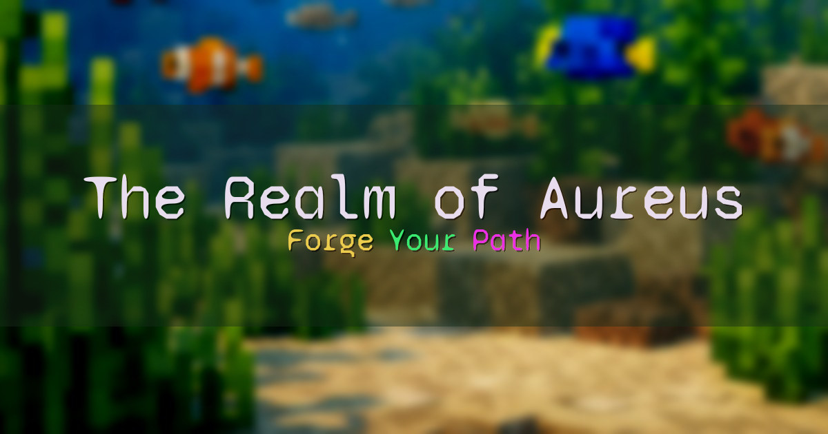 The Realm of Aureus RPG Minecraft server