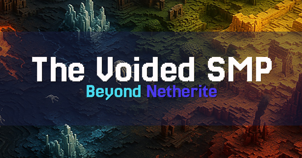 The Voided SMP Survival Minecraft server