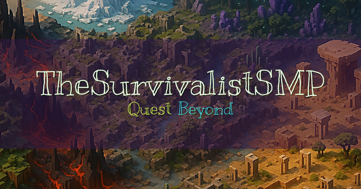 TheSurvivalistSMP Survival Minecraft server