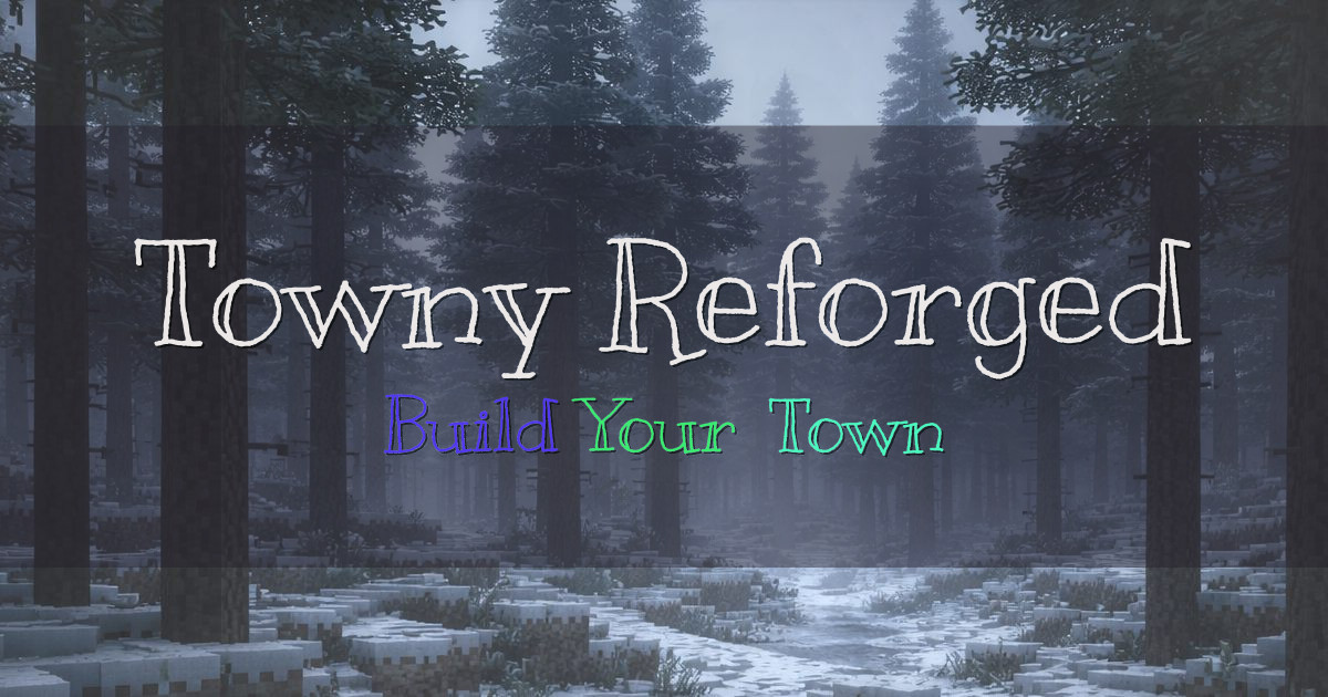 Towny Reforged Towny Minecraft server