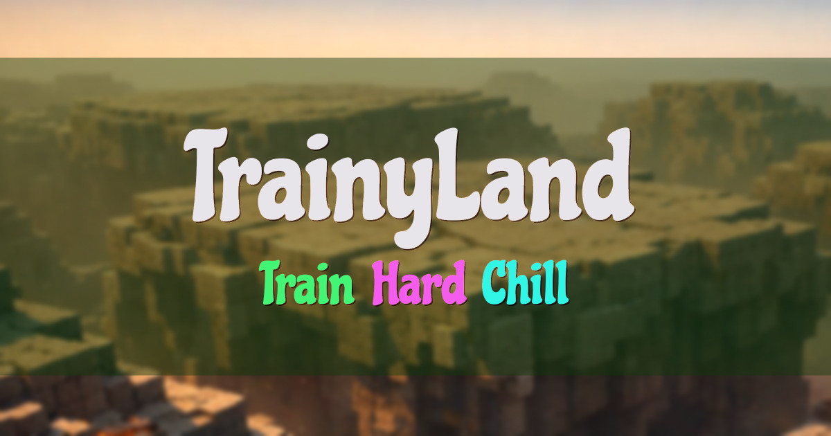 TrainyLand Minigames Minecraft server