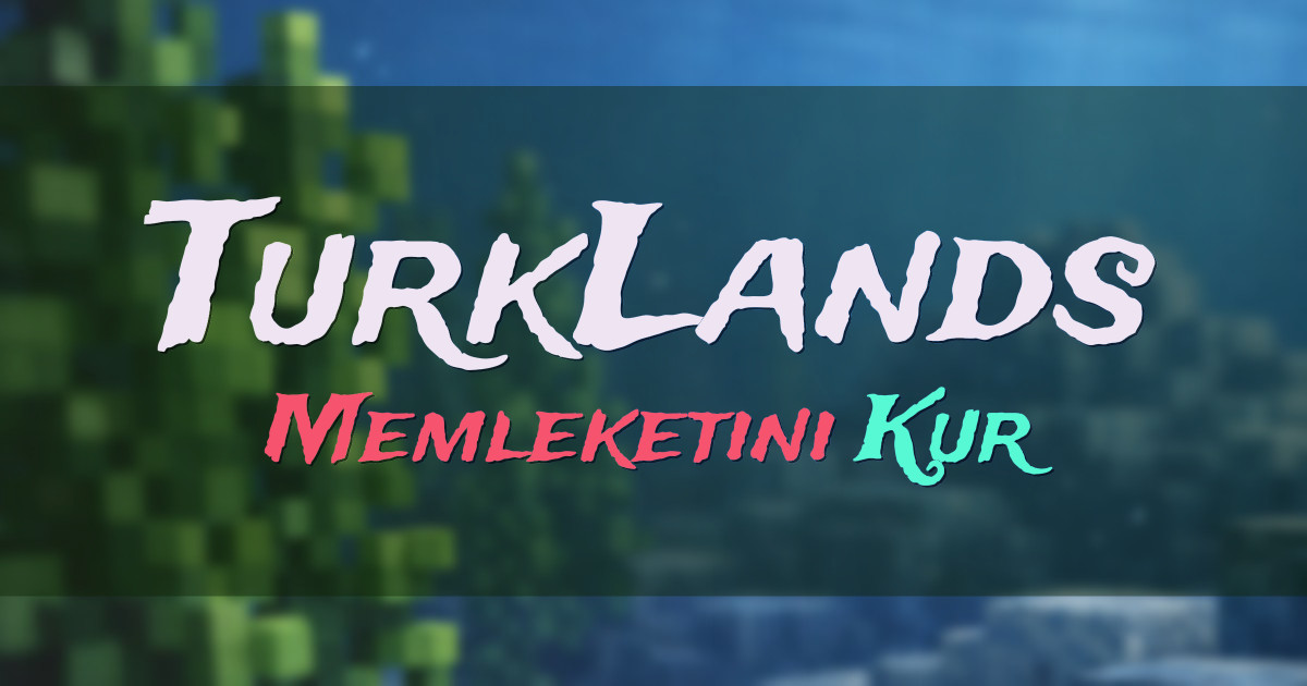 TurkLands Earth Minecraft server