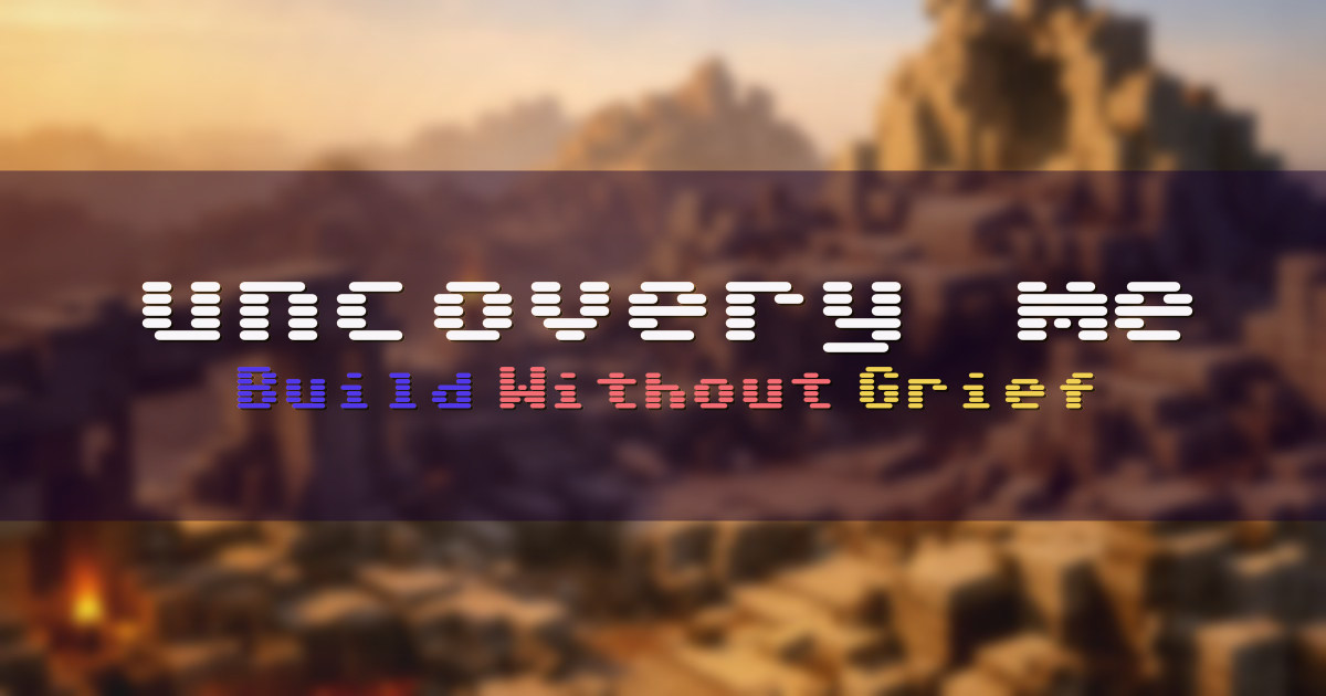 uncovery.me Survival Minecraft server
