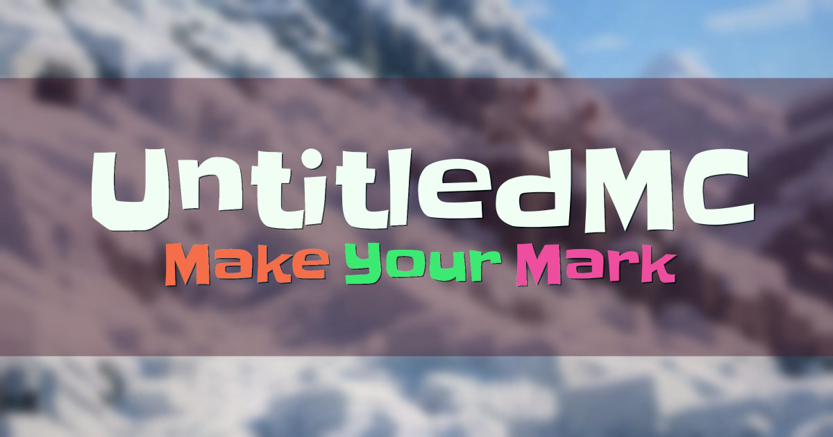UntitledMC SMP Minecraft server