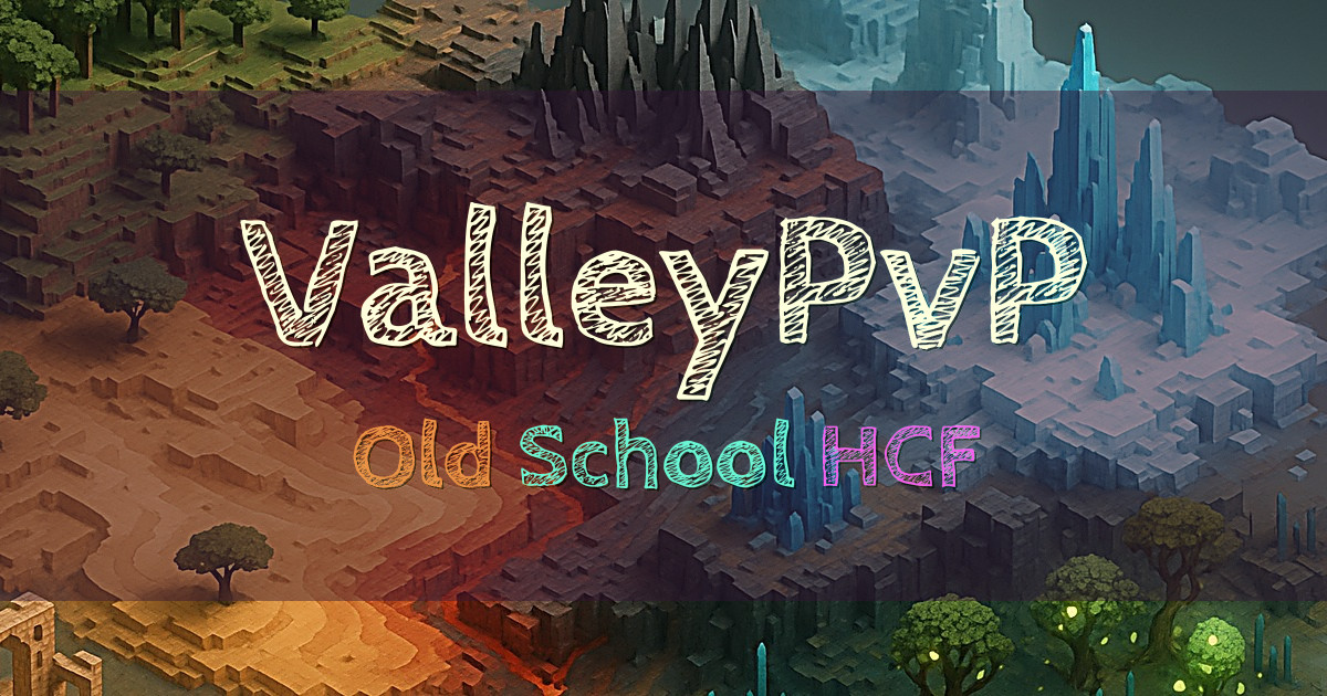 ValleyPvP Factions Minecraft server