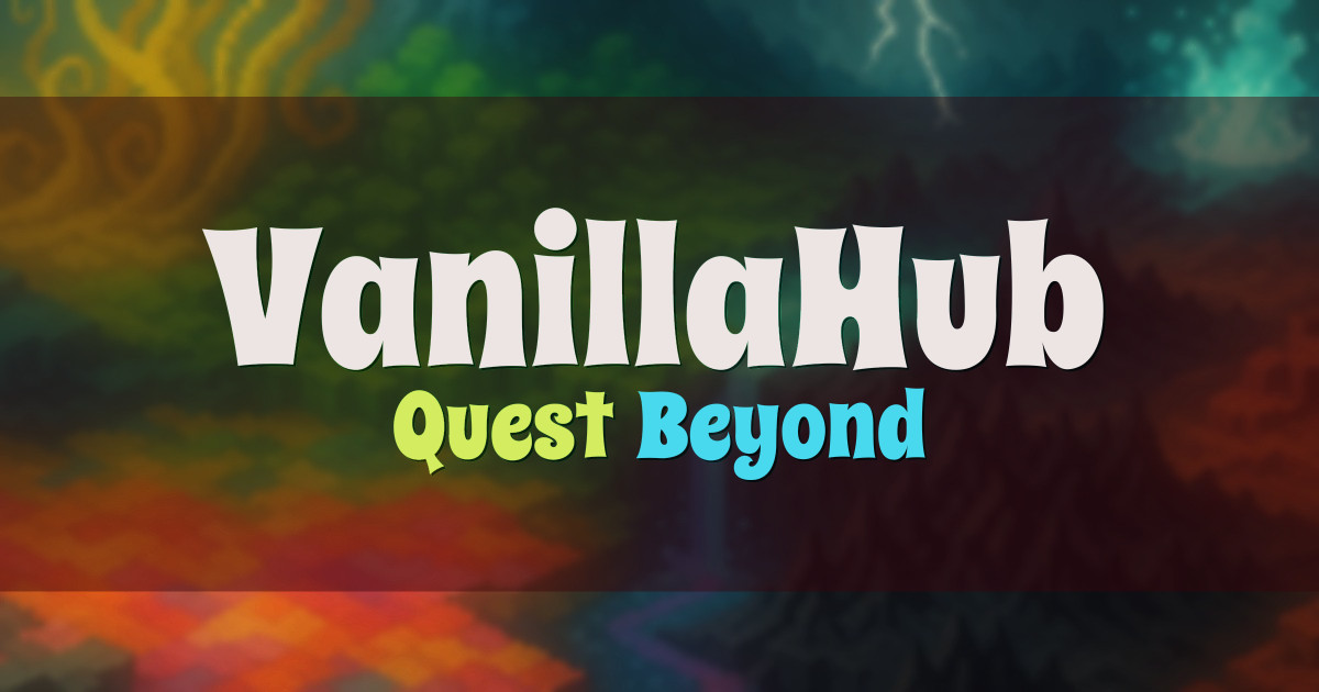 VanillaHub Survival Minecraft server