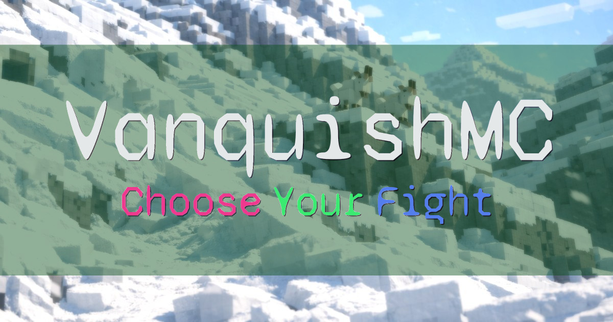VanquishMC Network Minecraft server