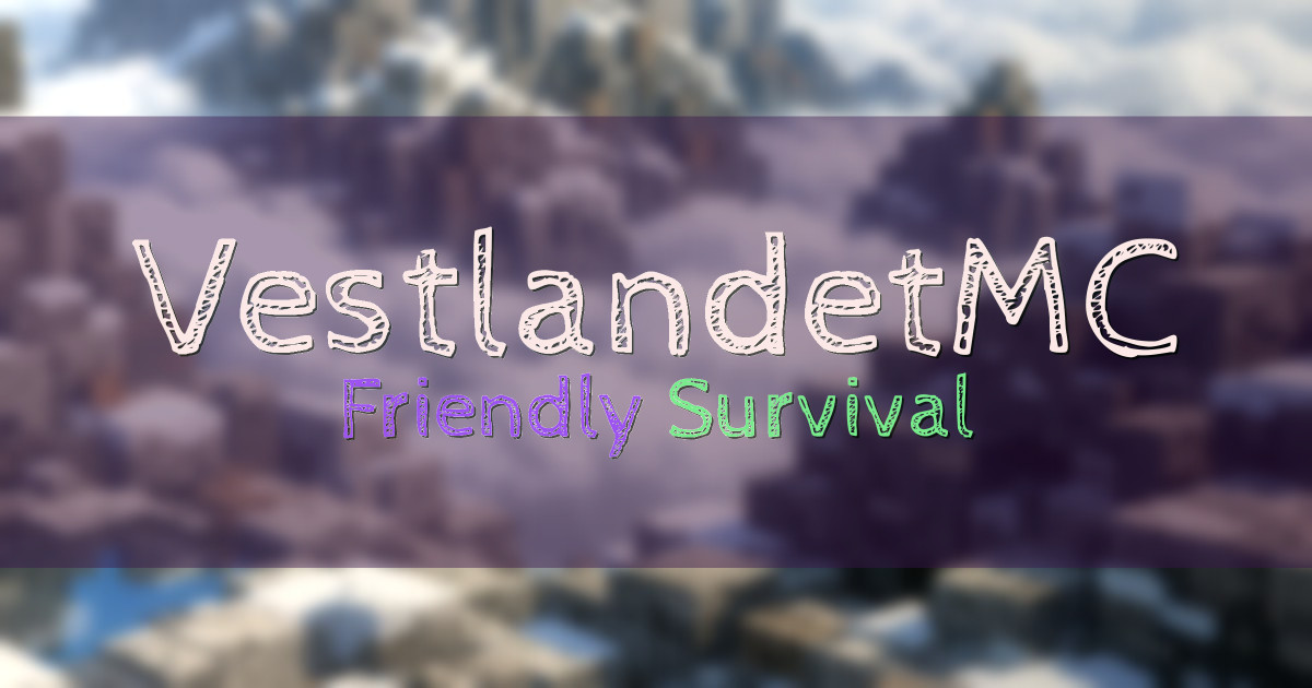VestlandetMC Survival Minecraft server