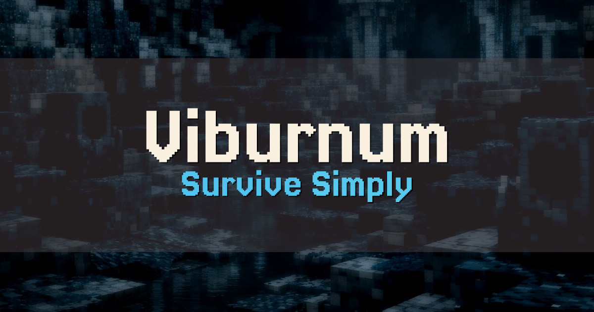 Viburnum Survival Minecraft server