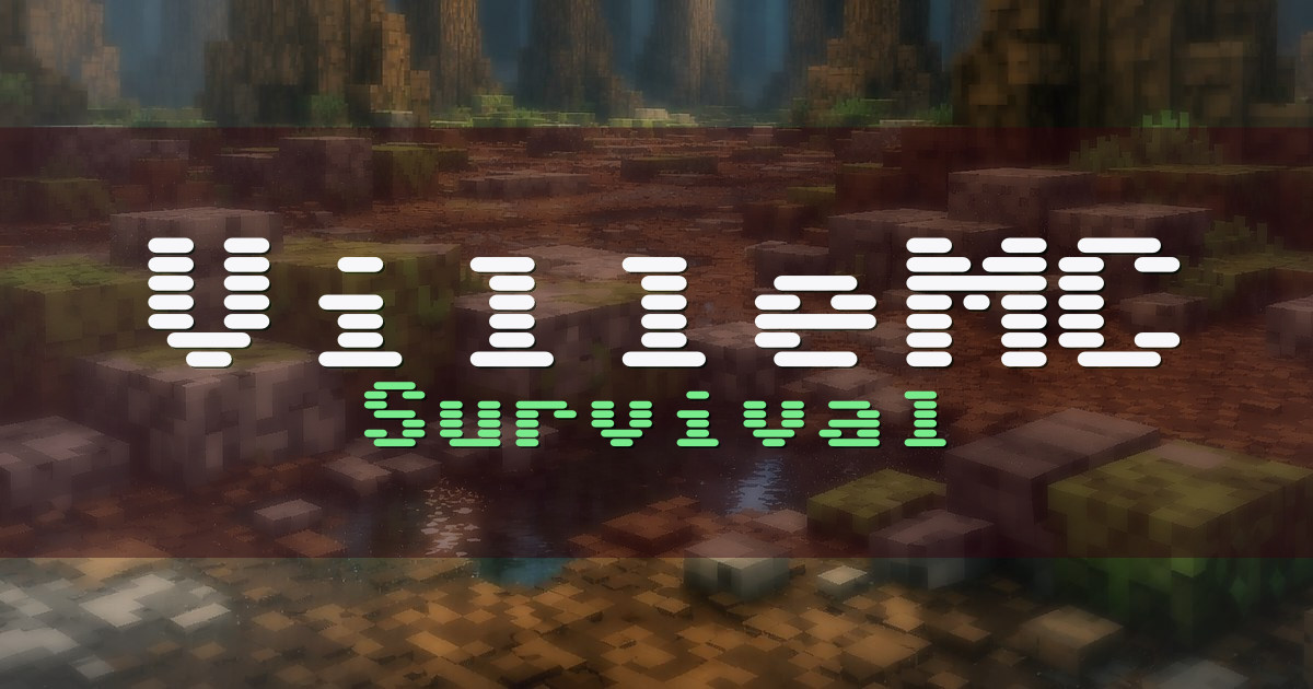 Banner for VilleMC Survival (play.villemc.org)