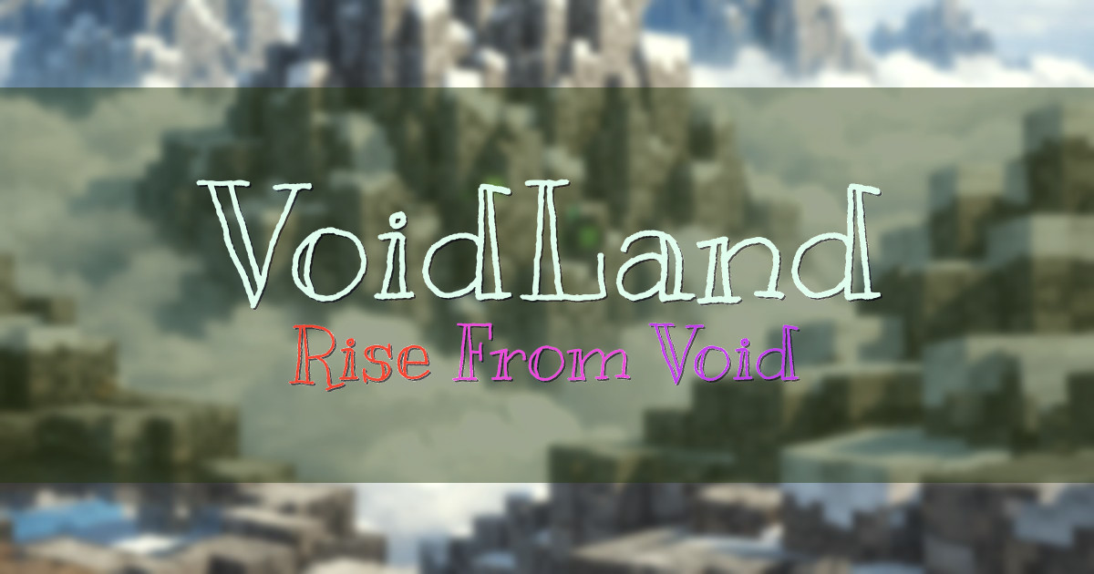 VoidLand Skyblock Minecraft server