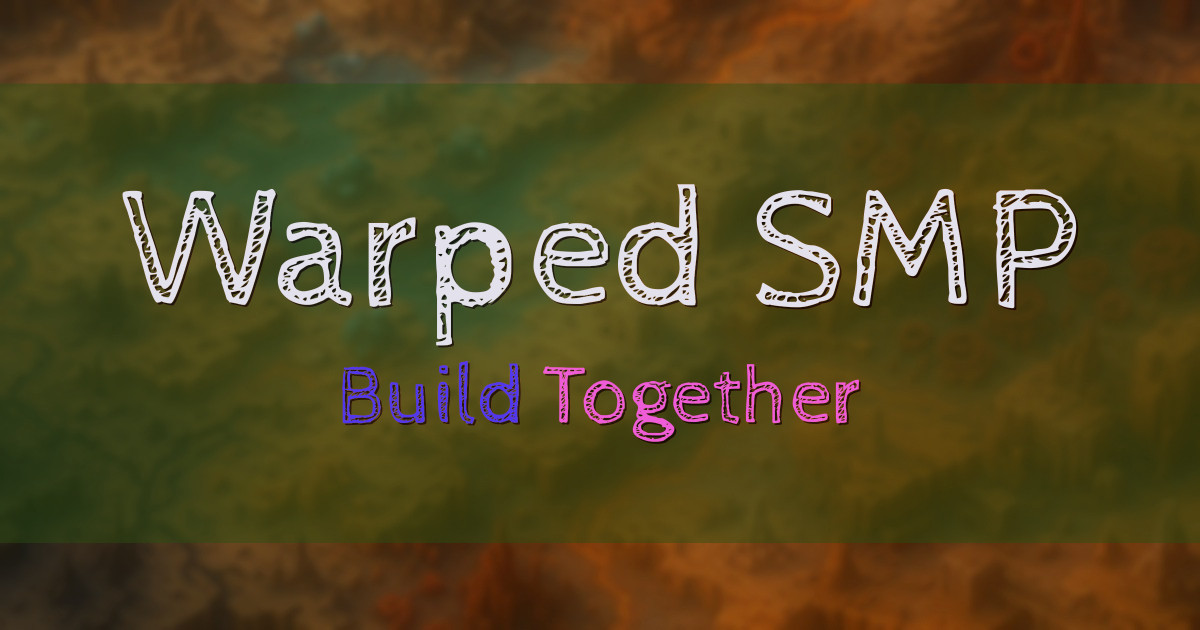 Warped SMP Survival Minecraft server