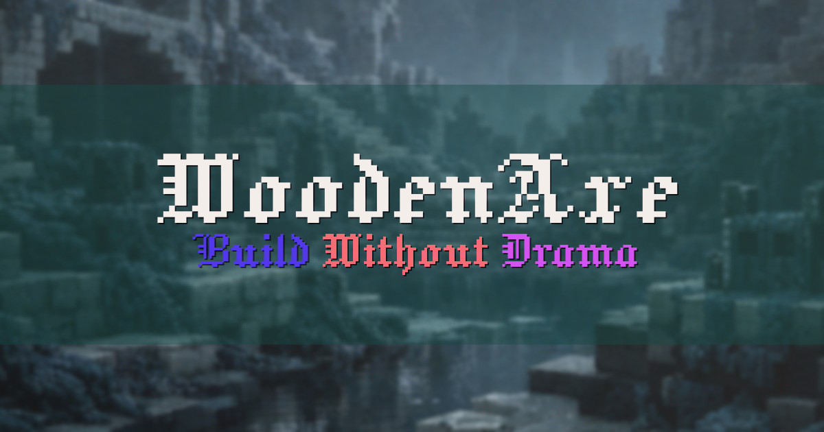WoodenAxe SMP Minecraft server