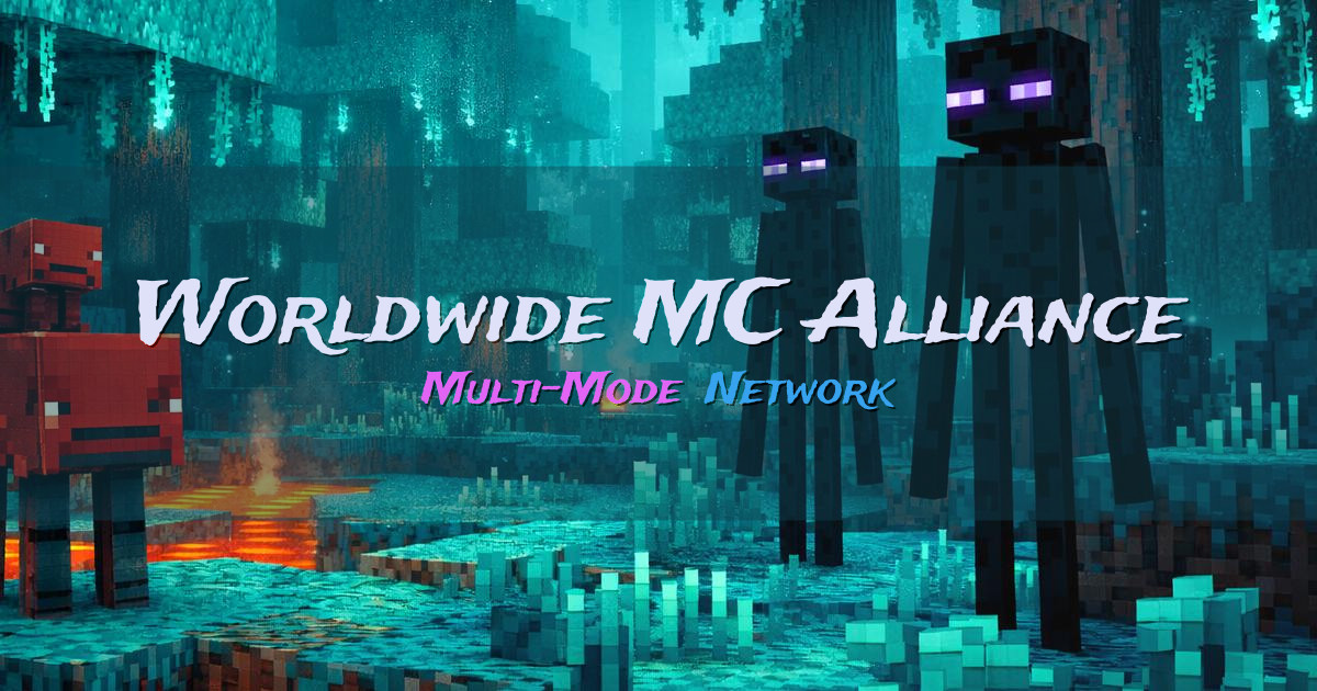 Worldwide MC Alliance Network Minecraft server