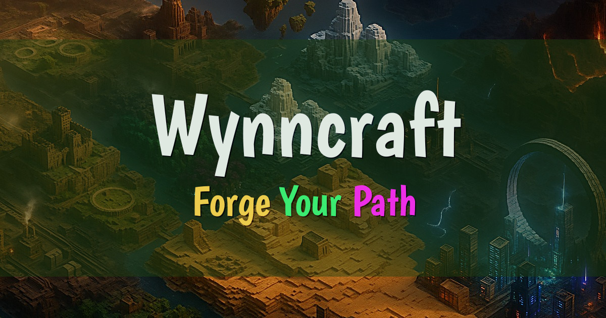 Wynncraft RPG Minecraft server