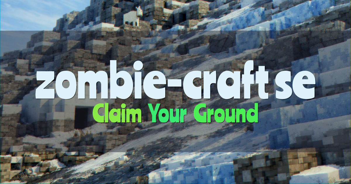 zombie-craft.se Survival Minecraft server