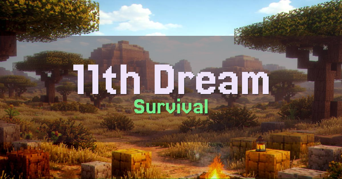 11th Dream Survival Minecraft server