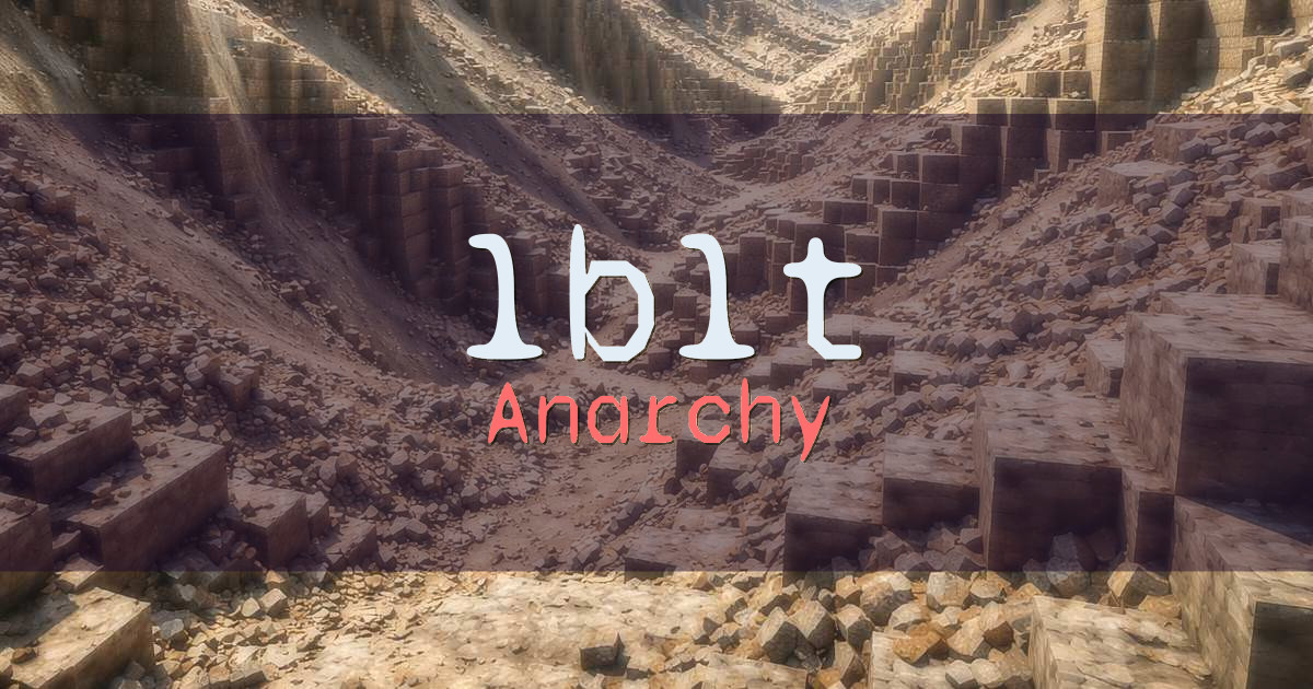 1b1t Anarchy Minecraft server