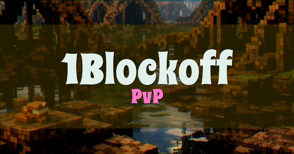 1Blockoff PvP Minecraft server