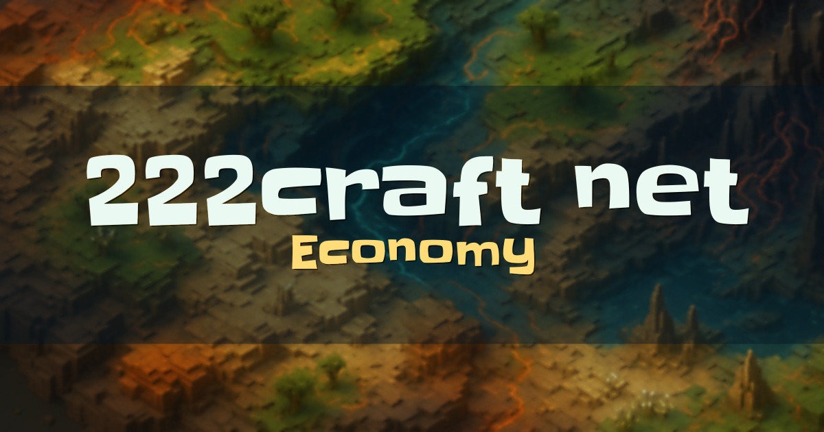 222craft.net Economy Minecraft server