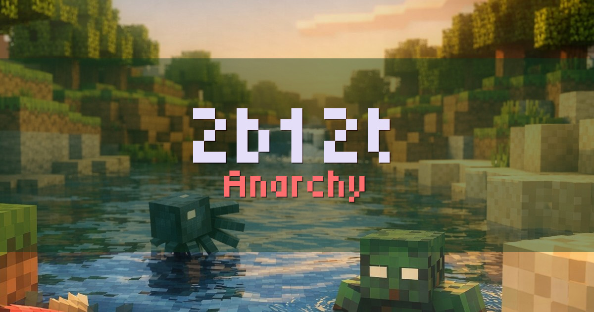 2b12t Anarchy Minecraft server
