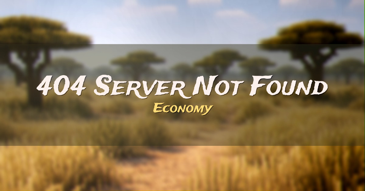 404 Server Not Found Economy Minecraft server