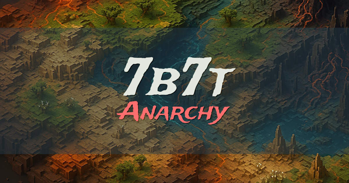 7b7t Anarchy Minecraft server