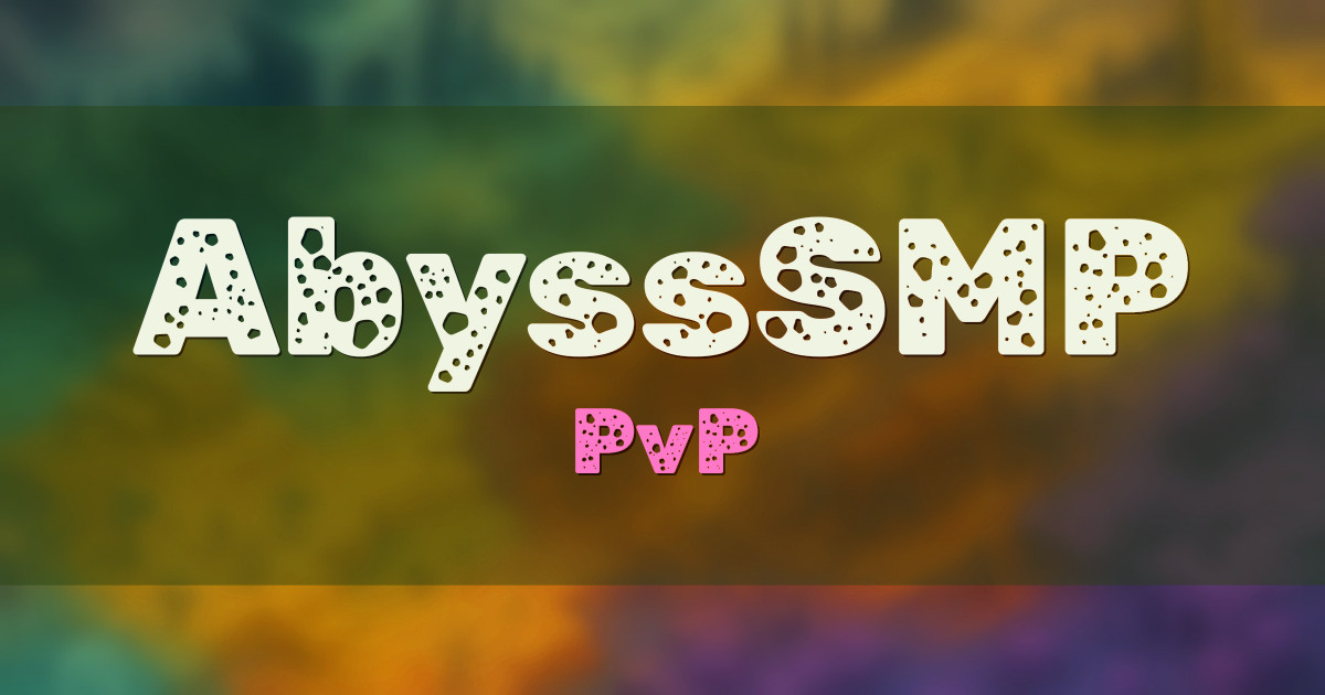 AbyssSMP PvP Minecraft server