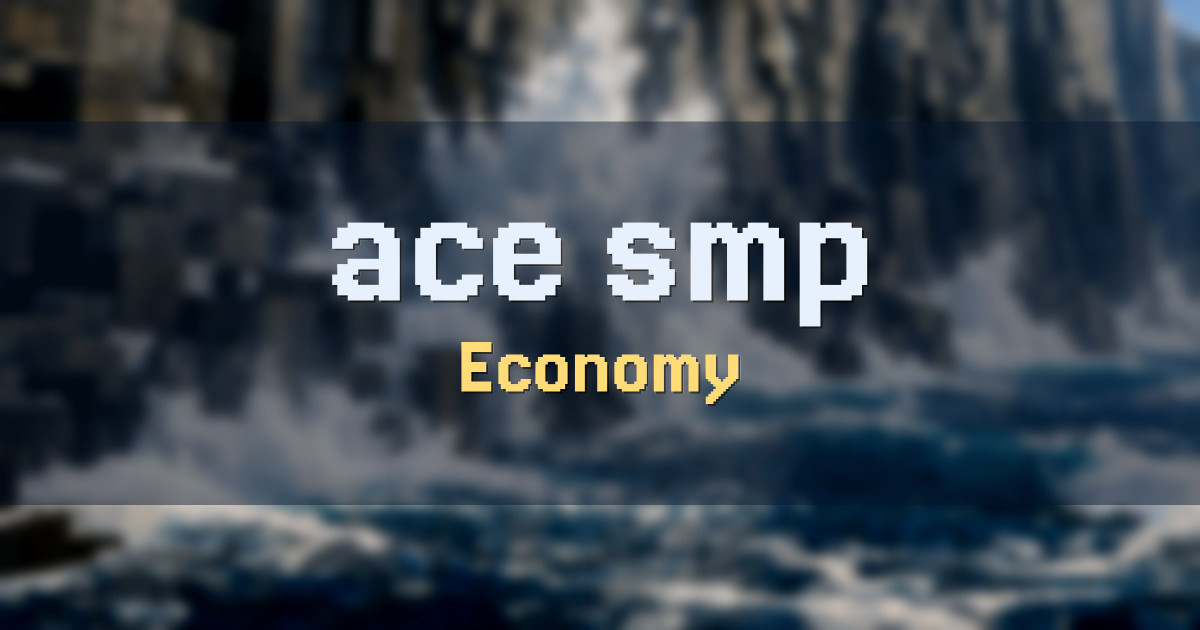 ace smp Economy Minecraft server