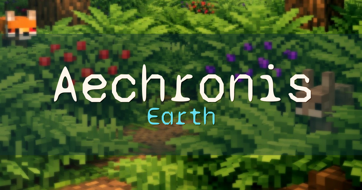 Aechronis Earth Minecraft server