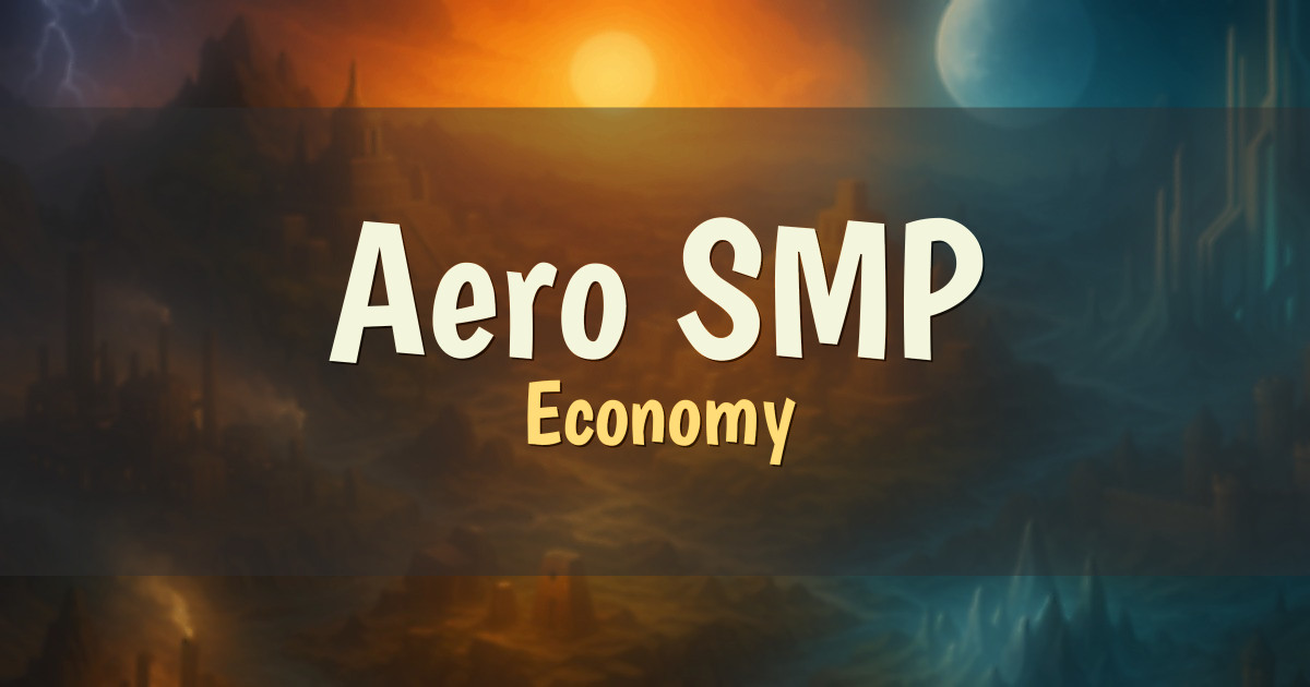 Aero SMP Economy Minecraft server